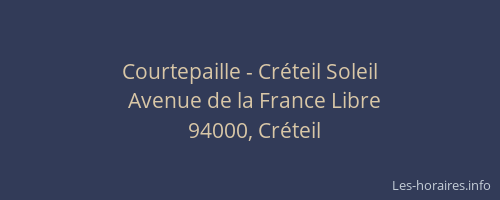 Courtepaille - Créteil Soleil