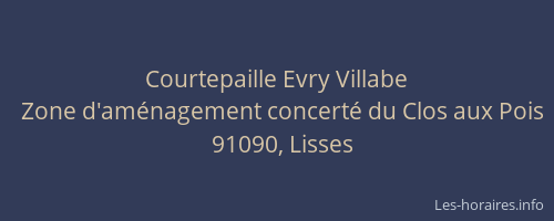 Courtepaille Evry Villabe