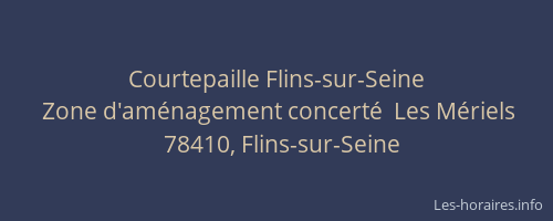 Courtepaille Flins-sur-Seine