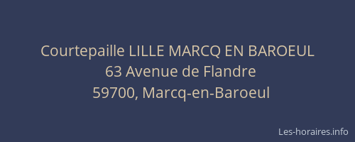 Courtepaille LILLE MARCQ EN BAROEUL