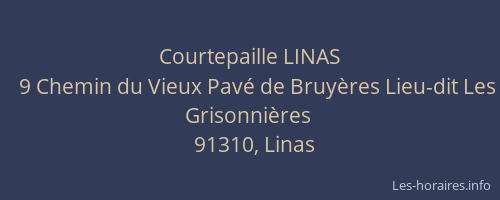Courtepaille LINAS