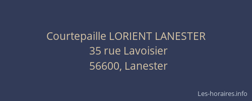 Courtepaille LORIENT LANESTER