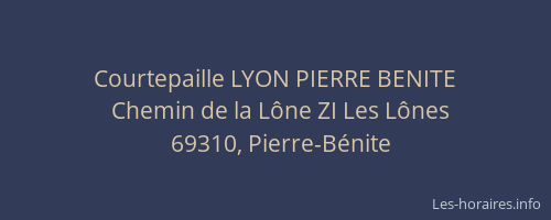 Courtepaille LYON PIERRE BENITE