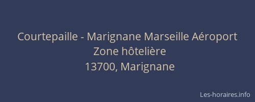 Courtepaille - Marignane Marseille Aéroport