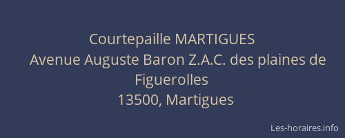 Courtepaille MARTIGUES