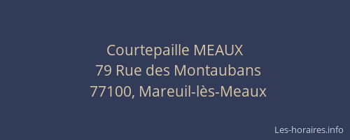Courtepaille MEAUX
