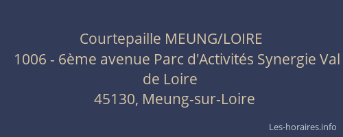 Courtepaille MEUNG/LOIRE