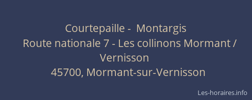 Courtepaille -  Montargis
