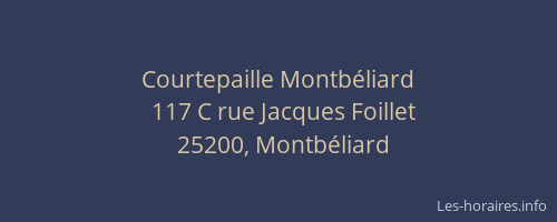Courtepaille Montbéliard