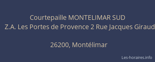 Courtepaille MONTELIMAR SUD