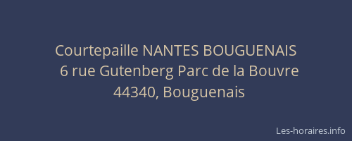 Courtepaille NANTES BOUGUENAIS