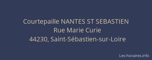 Courtepaille NANTES ST SEBASTIEN