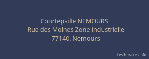 Courtepaille NEMOURS