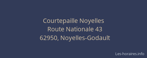 Courtepaille Noyelles