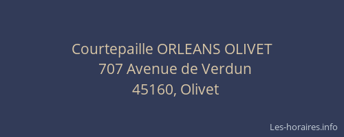 Courtepaille ORLEANS OLIVET