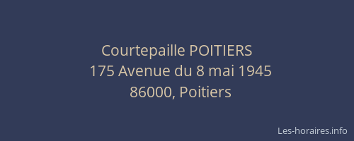 Courtepaille POITIERS