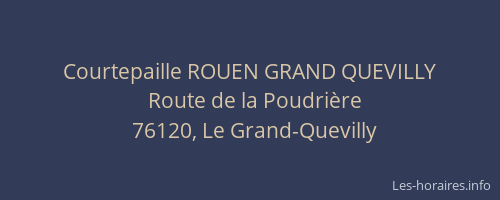 Courtepaille ROUEN GRAND QUEVILLY