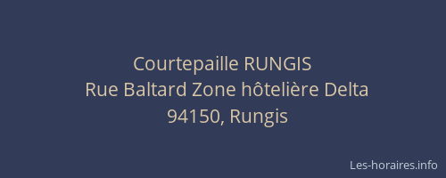 Courtepaille RUNGIS