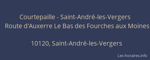 Courtepaille - Saint-André-les-Vergers