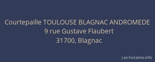 Courtepaille TOULOUSE BLAGNAC ANDROMEDE
