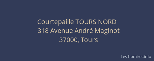 Courtepaille TOURS NORD