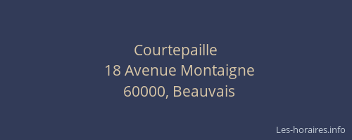 Courtepaille