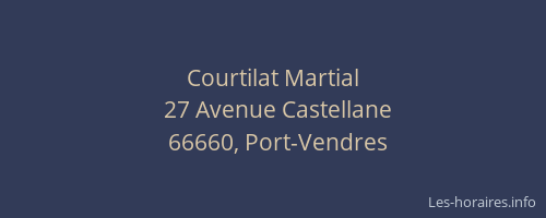 Courtilat Martial