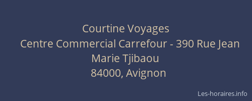 Courtine Voyages