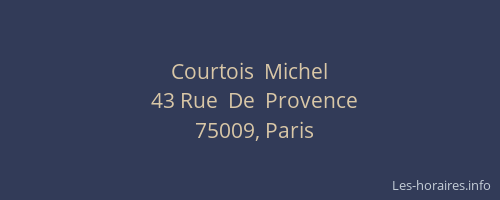 Courtois  Michel