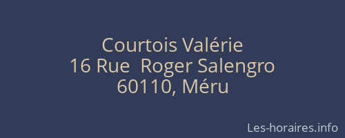 Courtois Valérie