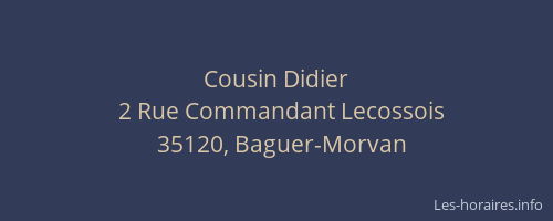 Cousin Didier