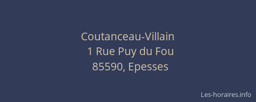 Coutanceau-Villain