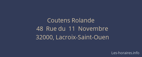 Coutens Rolande