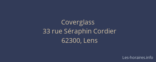 Coverglass