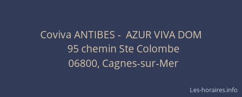 Coviva ANTIBES -  AZUR VIVA DOM