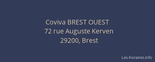 Coviva BREST OUEST