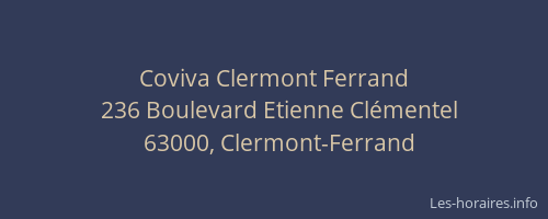 Coviva Clermont Ferrand