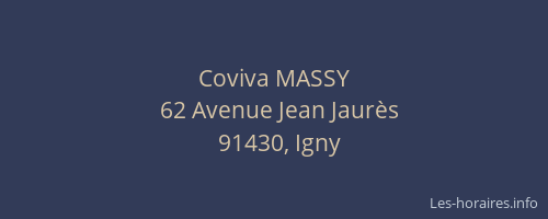 Coviva MASSY