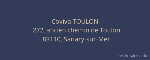 Coviva TOULON