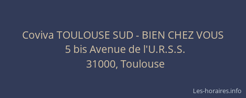 Coviva TOULOUSE SUD - BIEN CHEZ VOUS