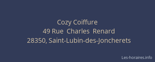 Cozy Coiffure