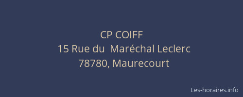 CP COIFF