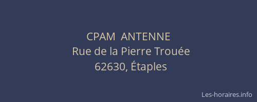 CPAM  ANTENNE