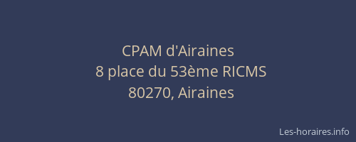 CPAM d'Airaines