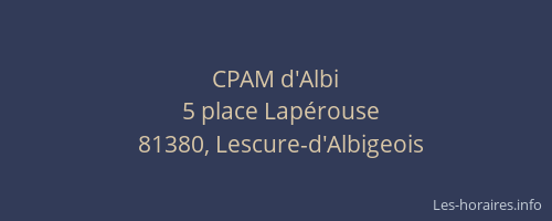 CPAM d'Albi
