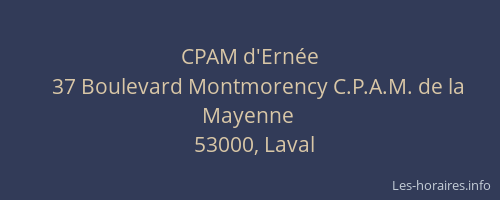 CPAM d'Ernée