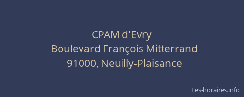 CPAM d'Evry