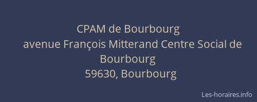 CPAM de Bourbourg
