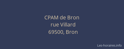 CPAM de Bron