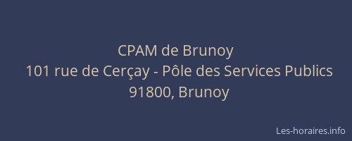 CPAM de Brunoy